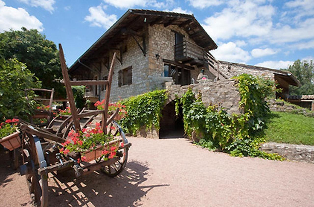 Logis Hotel Restaurant La Vieille Ferme, Macon Nord Sance ภายนอก รูปภาพ